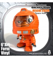 猿人極地銀河探險隊-太空猿Adam 16cm 搪膠 (橙色)
